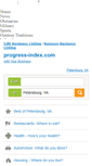 Mobile Screenshot of directory.progress-index.com
